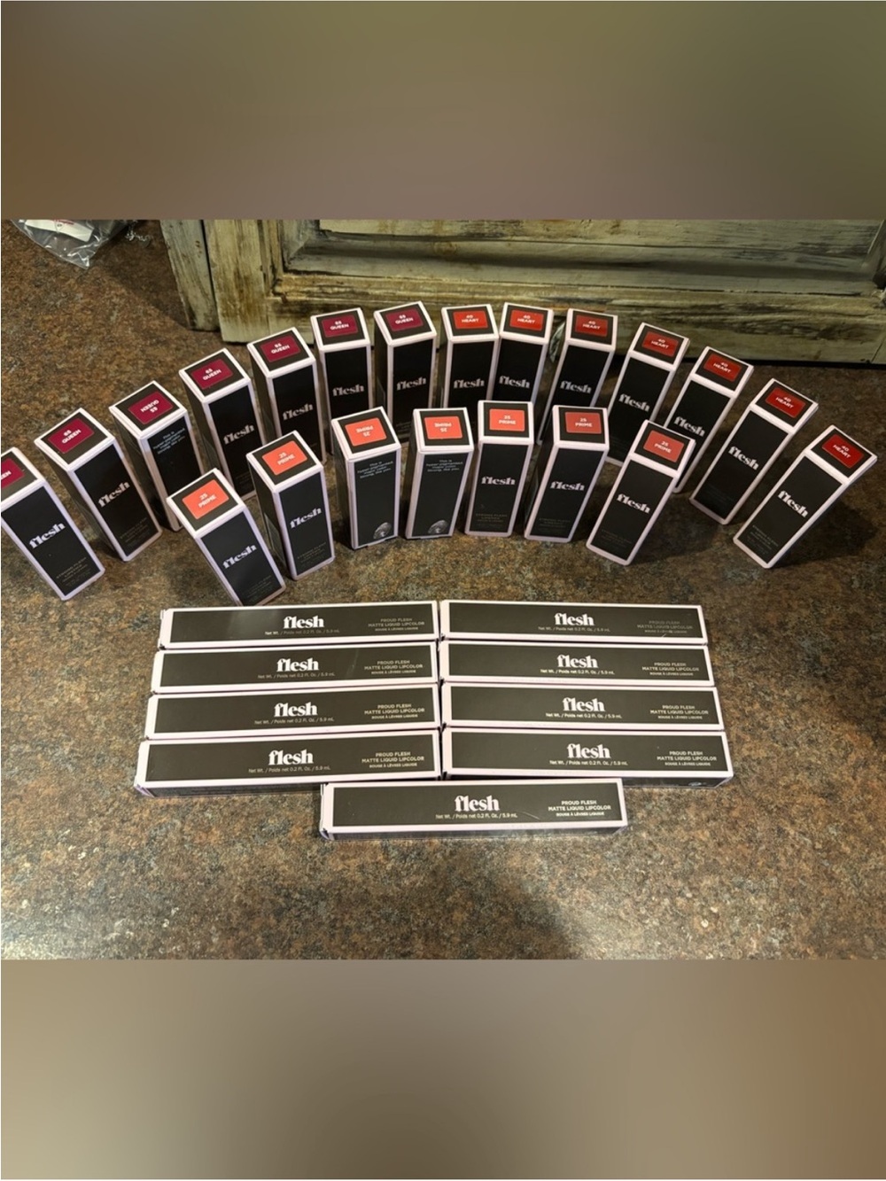 30 New Flesh Lipstick Collection - Assorted Shades